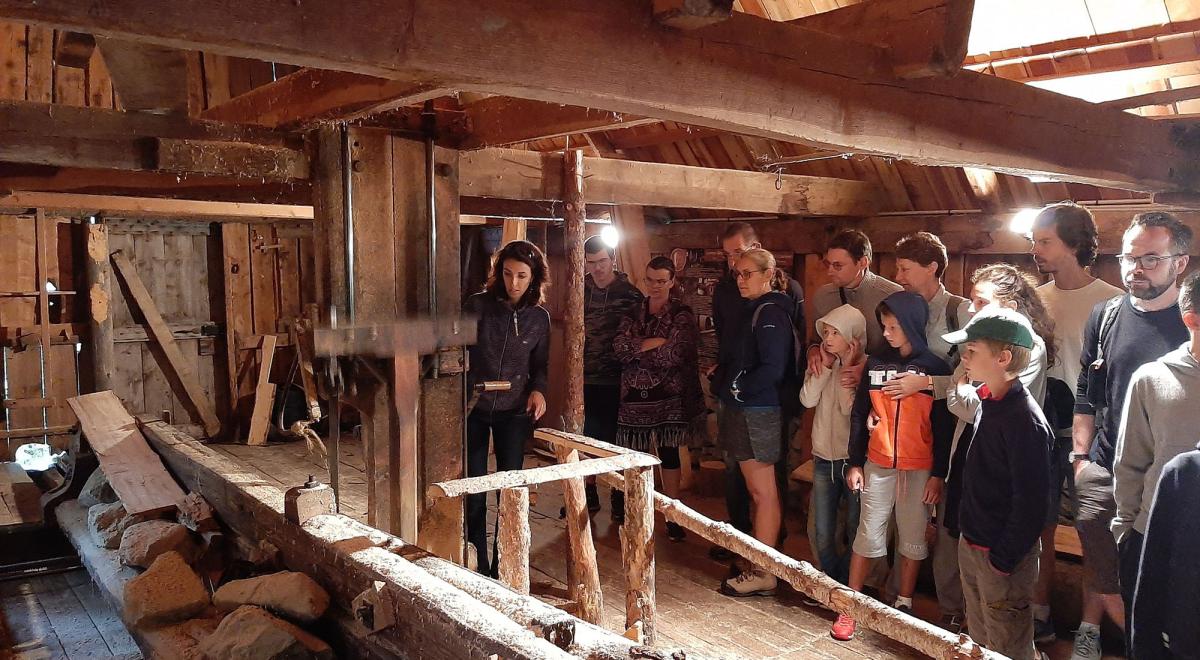 Visite guidée de l'ancienne scierie hydraulique de Méolans-Revel - Visite guidée de l'ancienne scierie hydraulique de Méolans-Revel