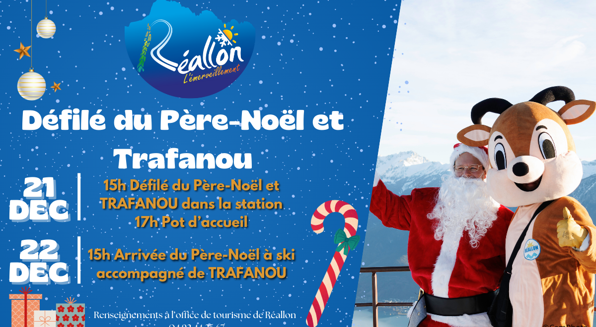 Défilé du Père-Noël et Trafanou_Réallon - Défilé du Père-Noël et Trafanou_Réallon