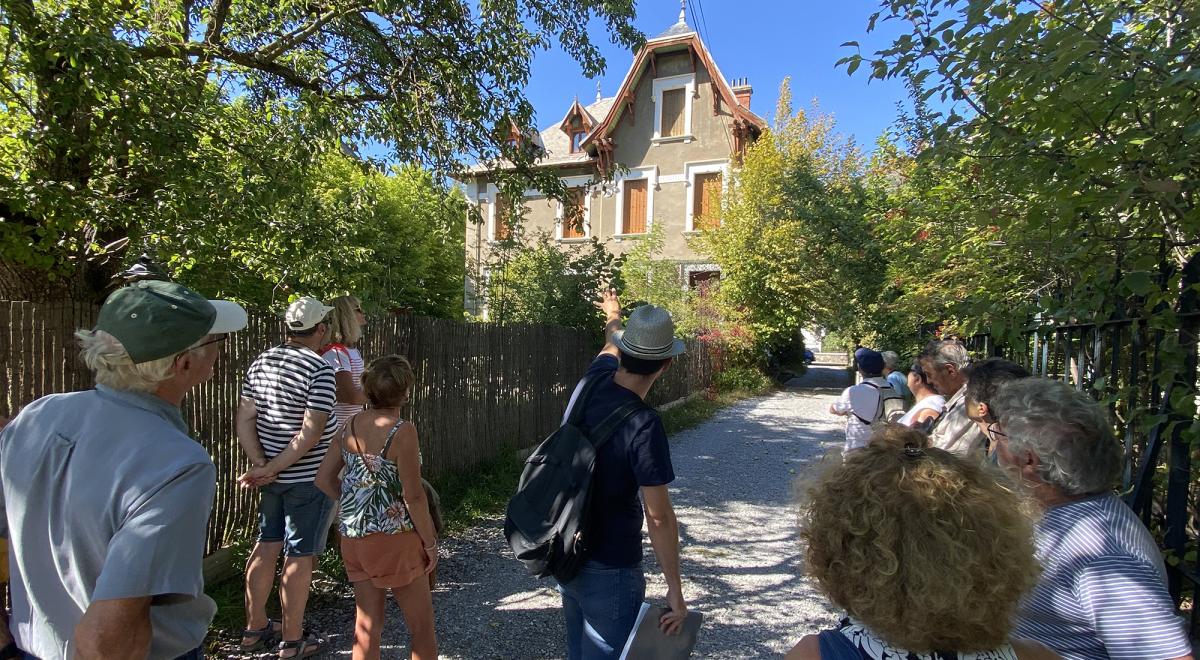Visite guidée : Les villas de Barcelonnette, retour du Mexique - Visite guidée : Les villas de Barcelonnette, retour du Mexique