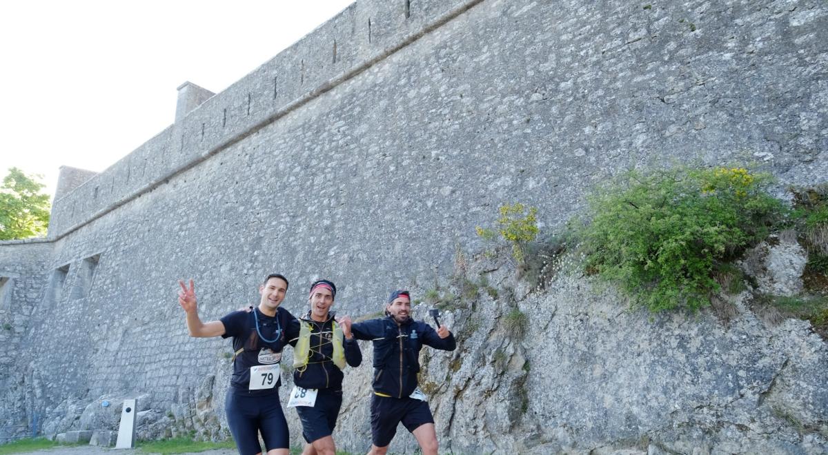 Trail La Perce Roche à Sisteron - Citadelle