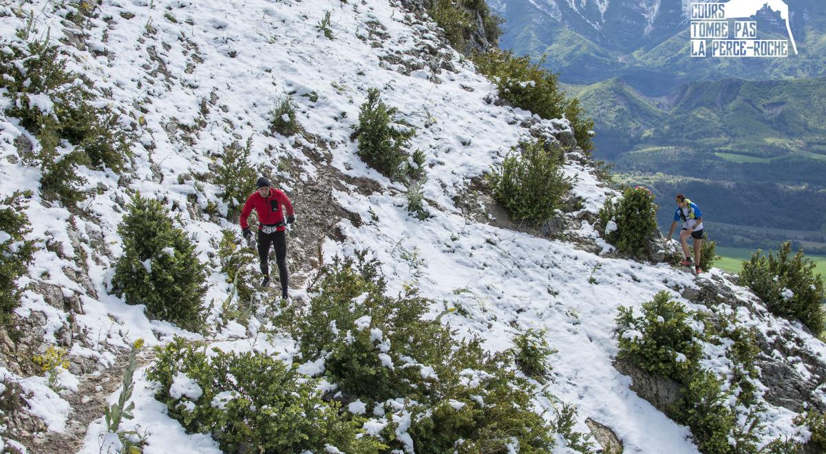 Trail La Perce Roche à Sisteron - Trou de l'Argent