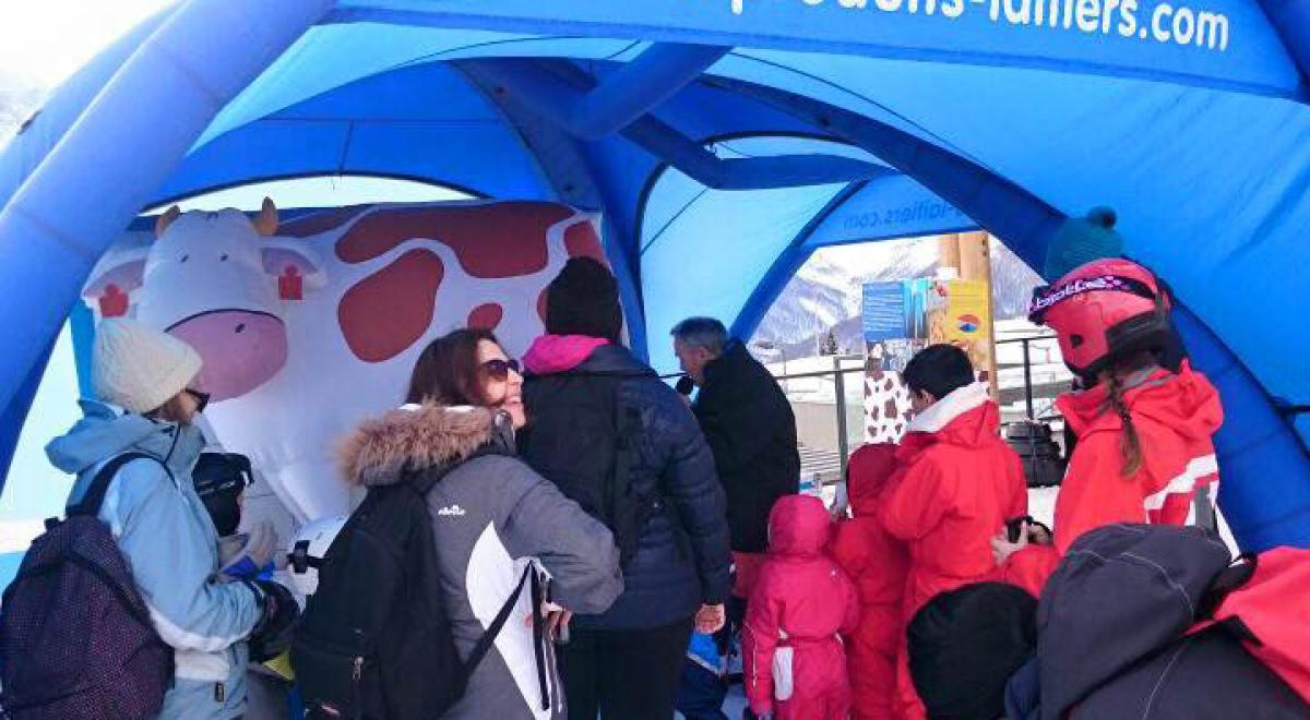 Tournée neige des produits laitiers - Tournée neige des produits laitiers