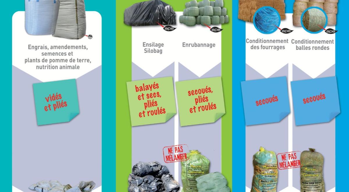 Collecte des déchets plastiques agricoles_Avançon