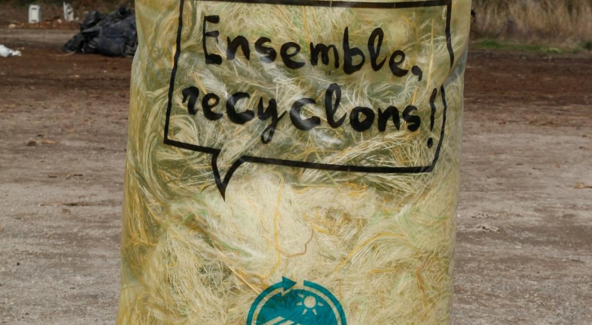 Collecte des déchets plastiques agricoles_Avançon