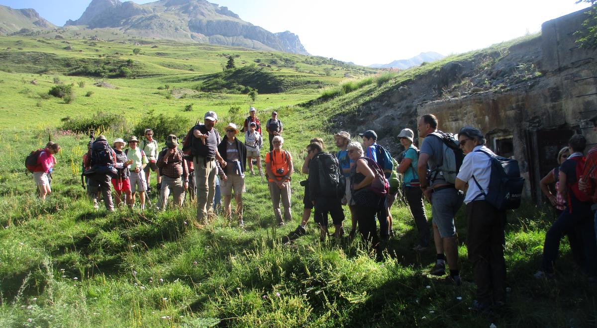 Visite du sentier mémoire SES du lieutenant Costa de Beauregard - Visite du sentier mémoire SES du lieutenant Costa de Beauregard
