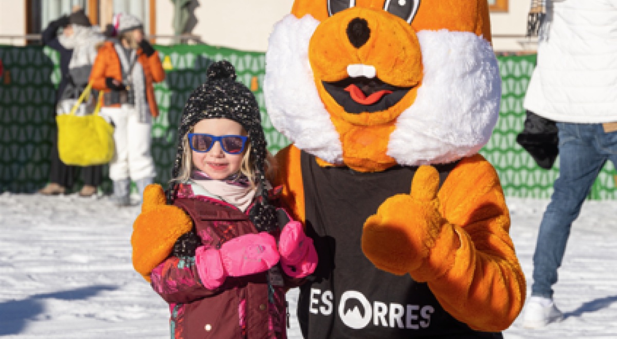 Rencontre avec l'Happy, notre mascotte_Les Orres - Rencontre avec l'Happy, notre mascotte_Les Orres
