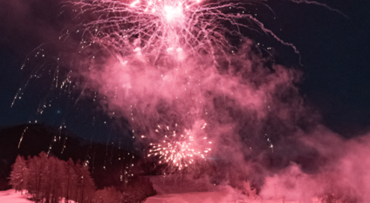 Nouvel an : grand feu d'artifice_Les Orres - Nouvel an : grand feu d'artifice_Les Orres