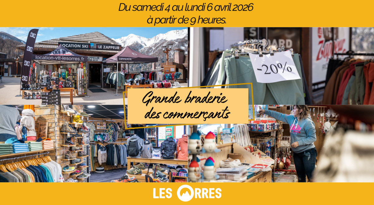 Braderie des commerçants_Les Orres - Braderie des commerçants_Les Orres