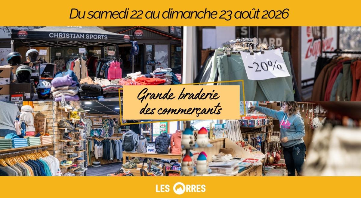 Braderie des commerçants_Les Orres - Braderie des commerçants_Les Orres
