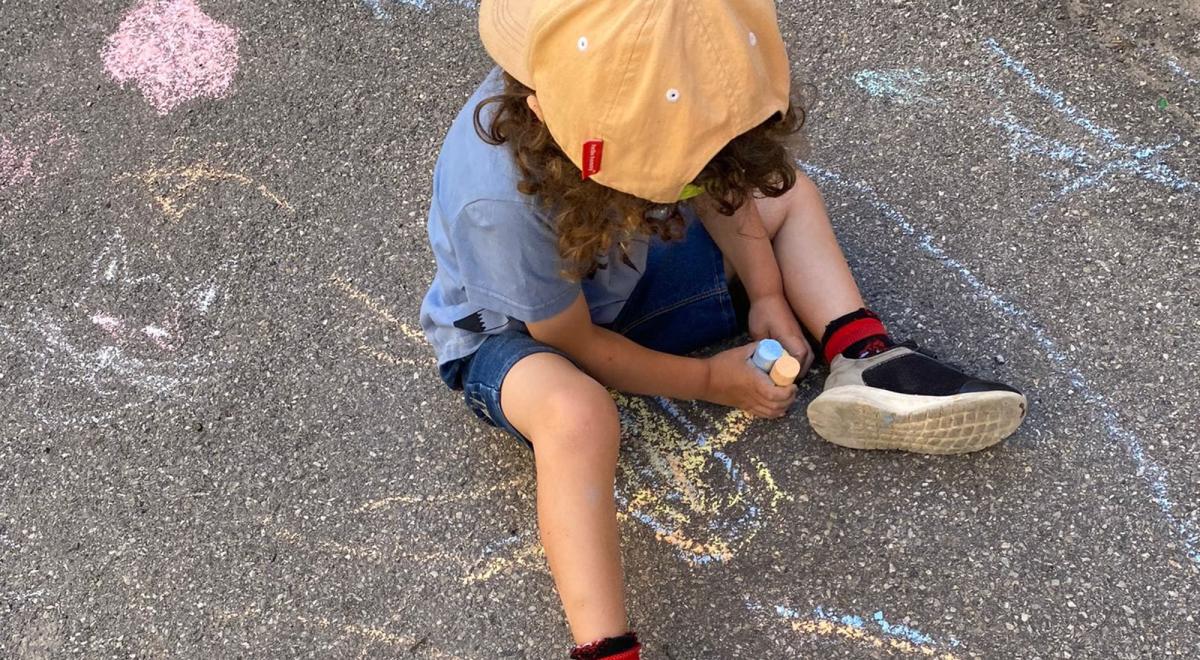 Les craies dans la rue - Jausiers - Les craies dans la rue