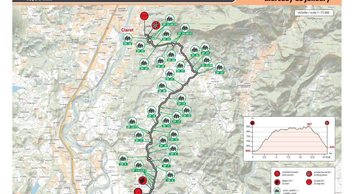 Passage du 94è Rallye Monte Carlo : Vaumeilh - Claret_Vaumeilh