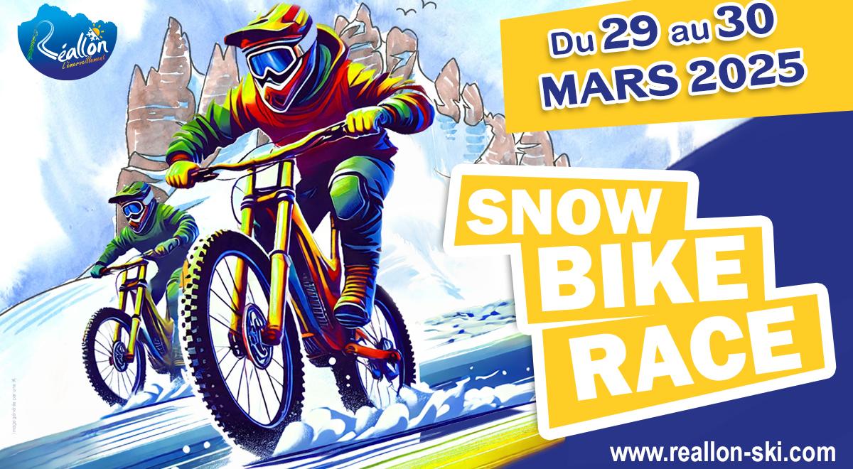 Snow Bike Race_Réallon Snow Bike Race_Réallon
