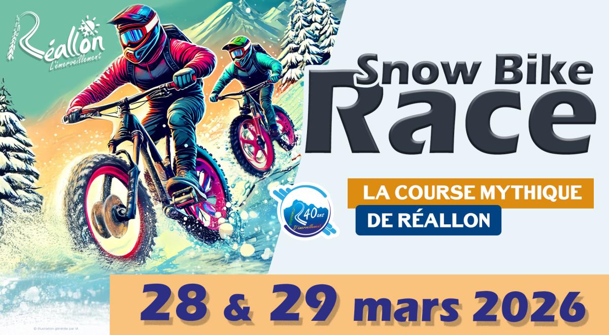 Snow Bike Race_Réallon