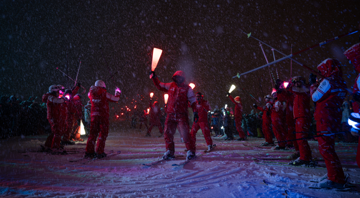 Nouvel an : ski show de l'ESF, descente aux flambeaux et grand feu d'artifice_Les Orres