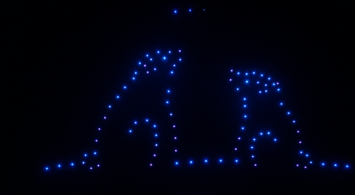 Spectacle de drones_Les Orres - Spectacle de drones_Les Orres