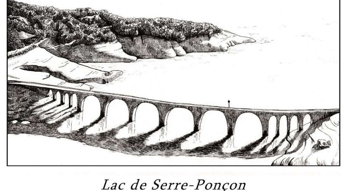 Exposition : Les lignes des Hautes-Alpes_Les Orres - Exposition : Les lignes des Hautes-Alpes_Les Orres