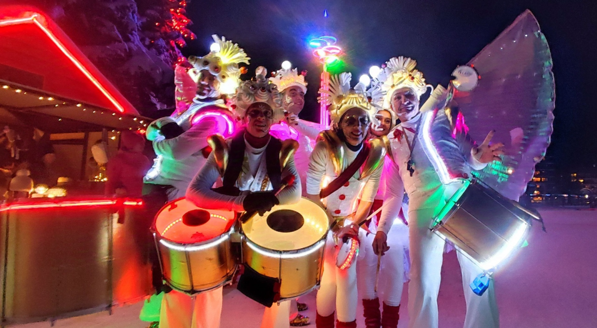 Déambulation COSMIC SHOW_Les Orres