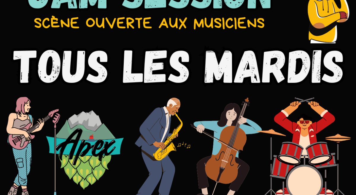 Jam Session Groove - ApeX Brewpub_Chorges - Jam Session Groove - Apex Brewpub Jam Session Groove - ApeX Brewpub_Chorges - Jam Session Groove - Apex Brewpub