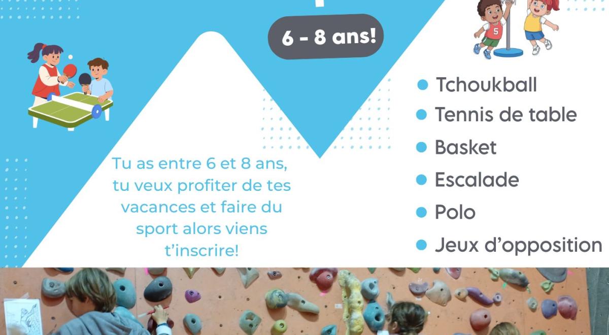 Stage Multisport 6-8 ans_Embrun - Stage Multisport 6-8 ans_Embrun