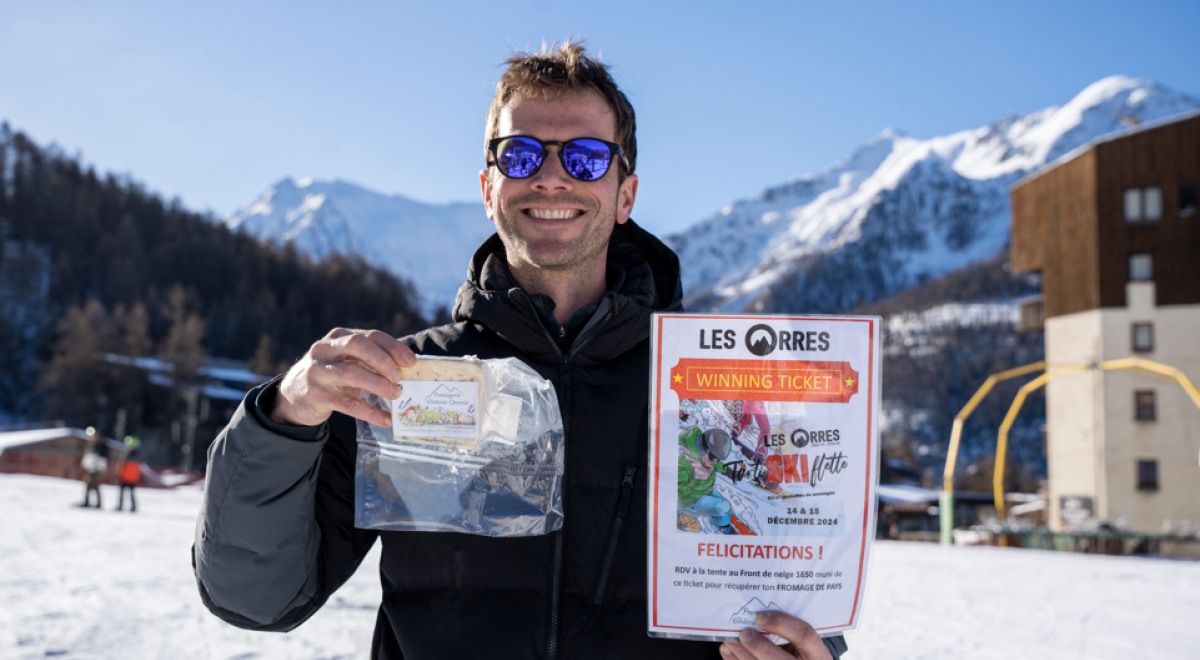 Tartiskiflette : chasse au fromage_Les Orres - Tartiskiflette : chasse au fromage_Les Orres