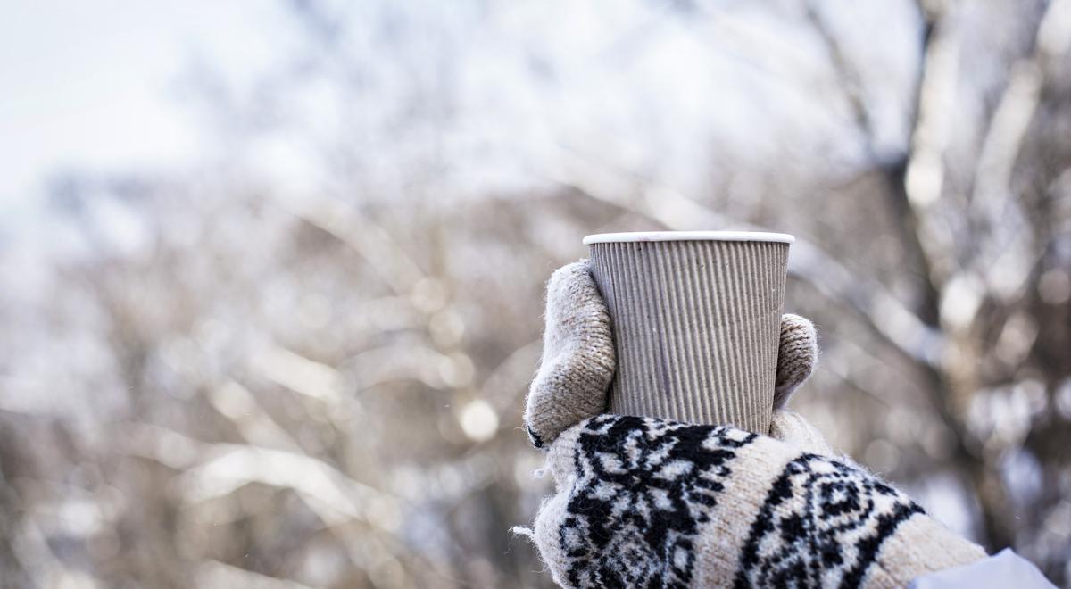 Vin chaud et chocolat chaud - Le Sauze - Chocolat chaud sur le front de pistes