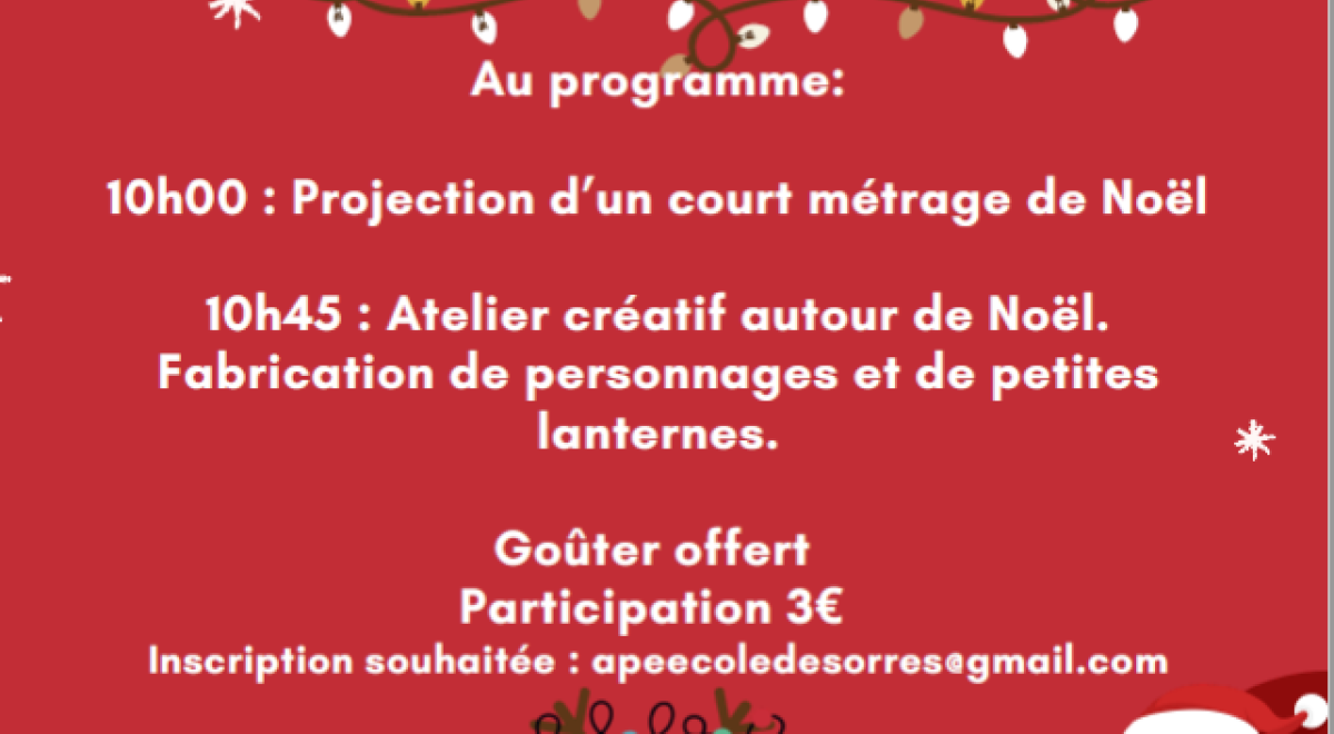 Viens préparer Noël !_Les Orres - Viens préparer Noël !_Les Orres