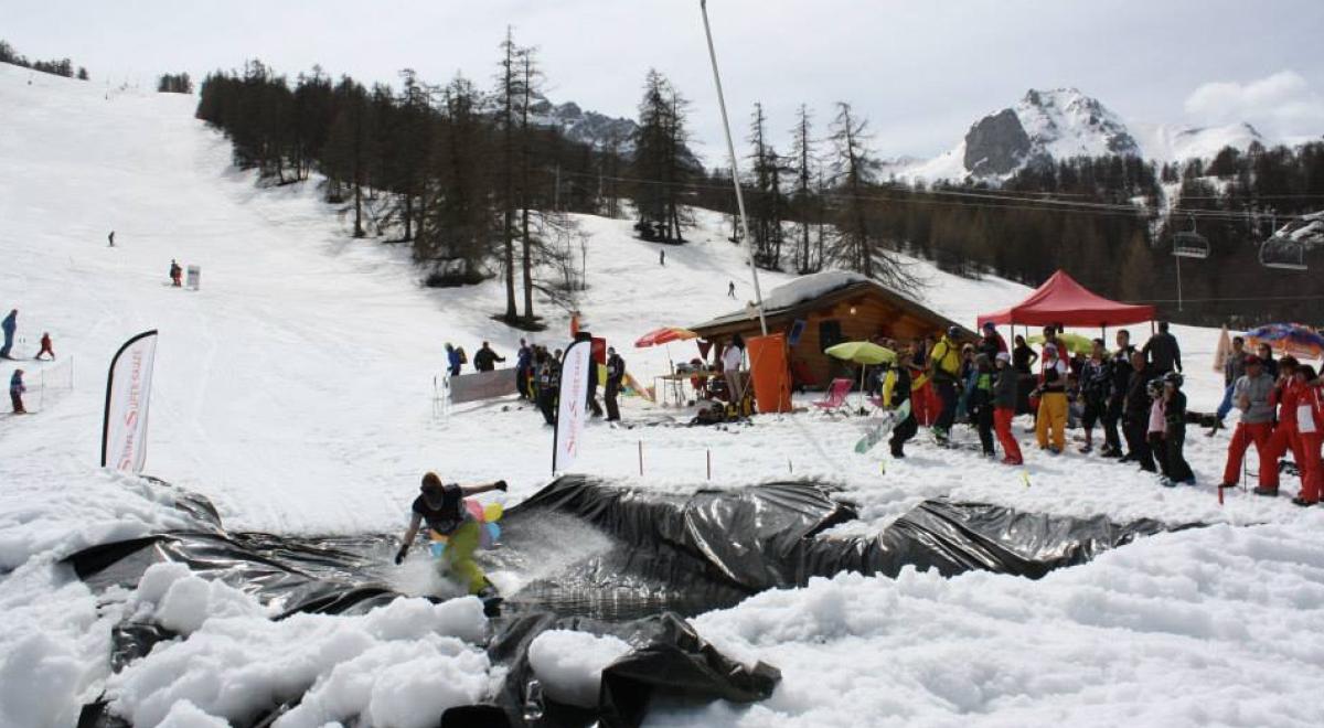 Waterslide - Le Sauze - Waterslide