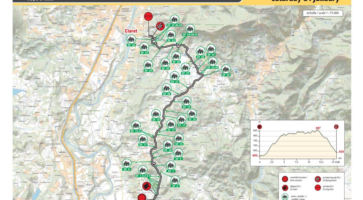 Passage du 94è Rallye Monte Carlo : Vaumeilh - Claret_Vaumeilh