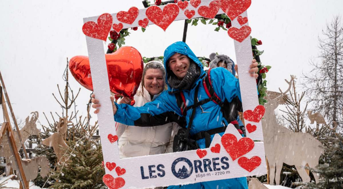 Spot photo spécial Saint Valentin_Les Orres - Spot photo spécial Saint Valentin_Les Orres