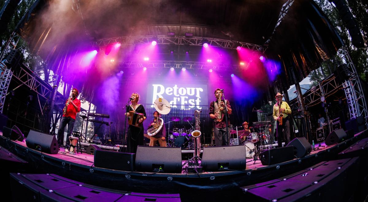 Concert : Retour d'Est - Balkan funky music_Les Orres - Concert : Retour d'Est - Balkan funky music_Les Orres