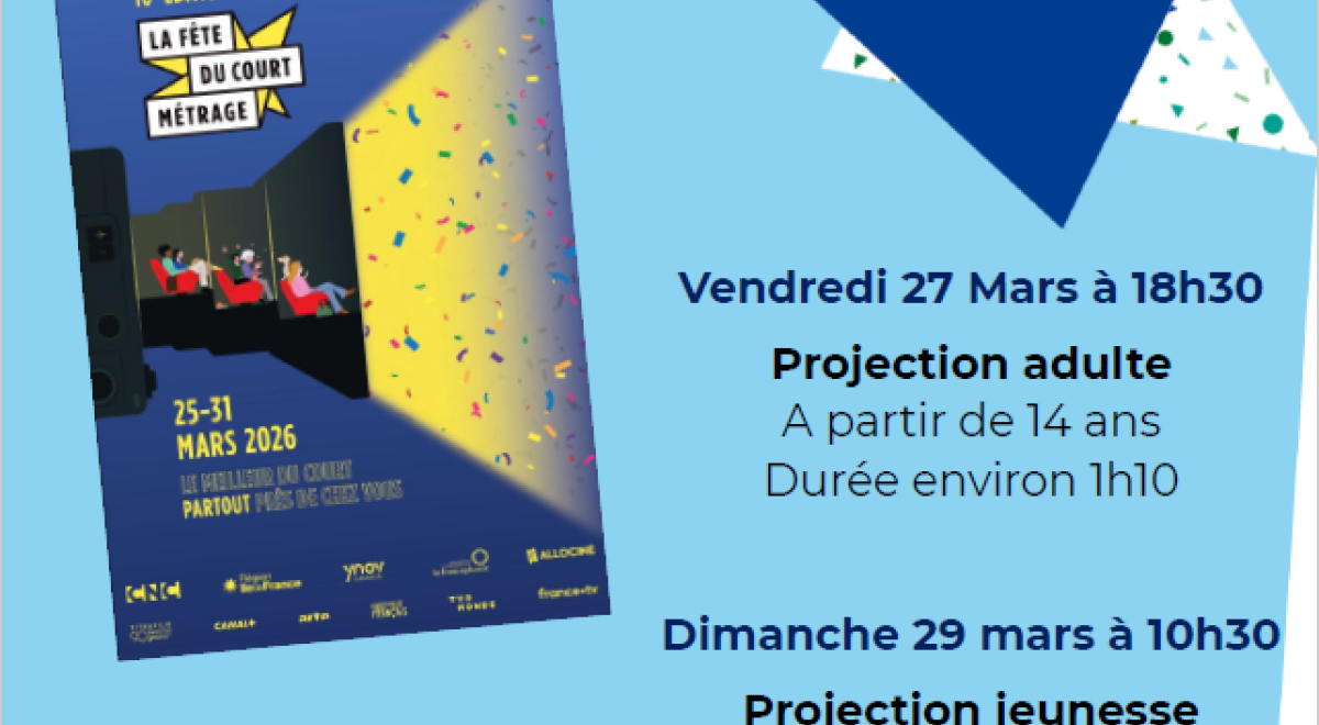 Fête du Court métrage : projection adulte_Les Orres - Fête du Court métrage : projection adulte_Les Orres