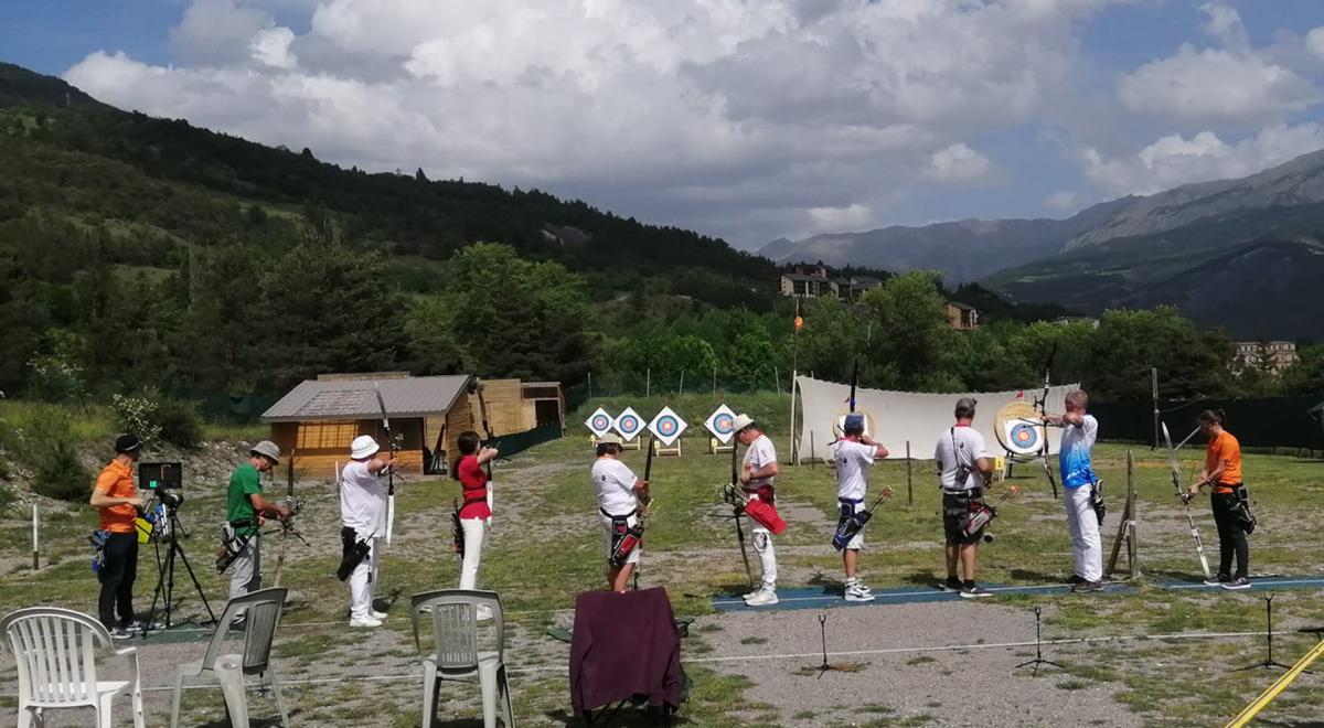 Championnat départemental de tir à l'arc en extérieur_Barcelonnette