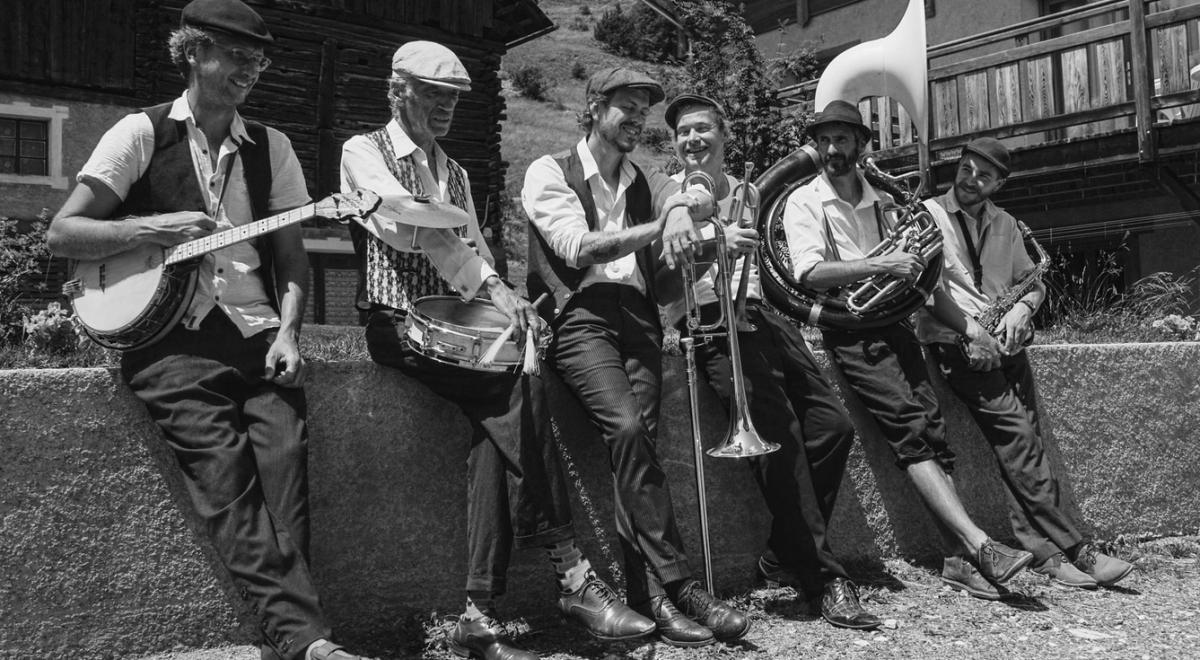 Concert Yoopi Jazz Band - Le Sauze 1400