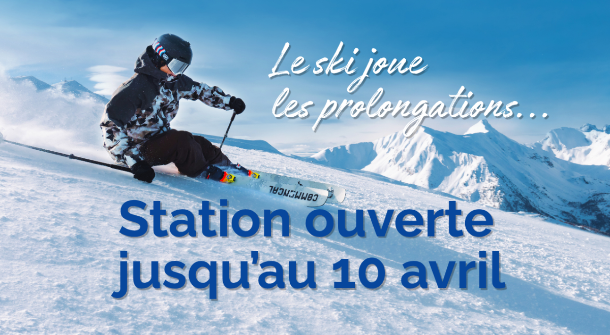 Le ski joue les prolongations jusqu'au 10 avril_Les Orres - Le ski joue les prolongations jusqu'au 10 avril_Les Orres