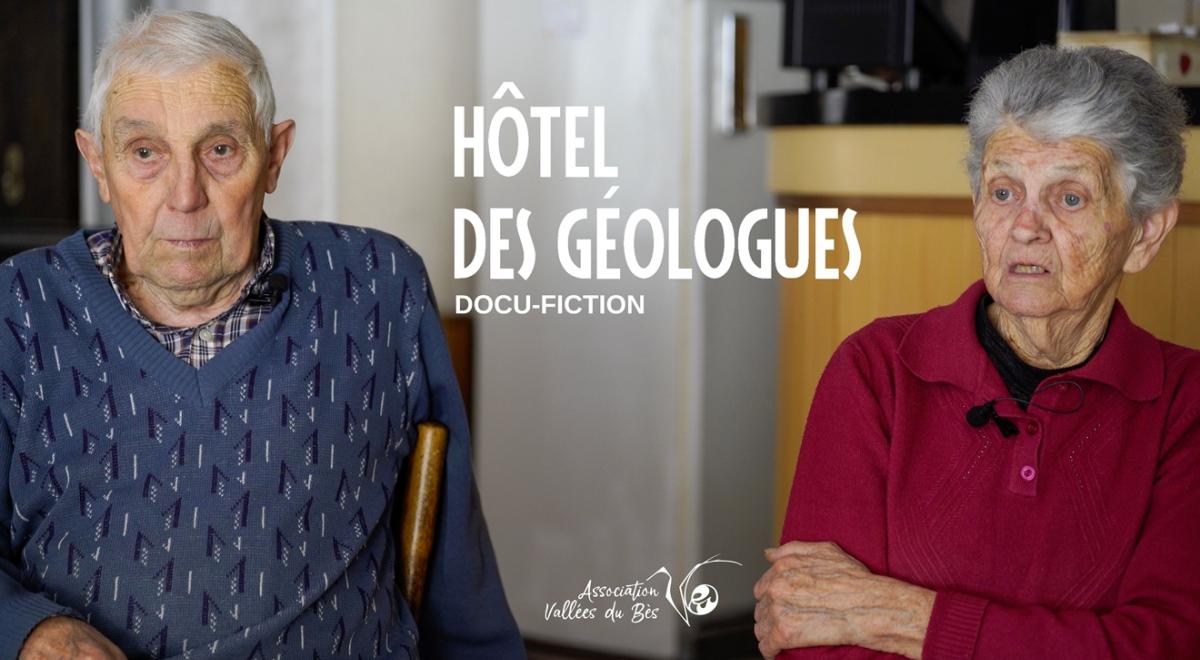 Projection du film Hôtel des Géologues à Seyne - France et Alain Amielh