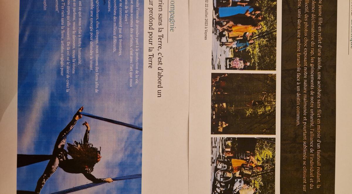 T’es rien sans la Terre - Samedi de la Draye