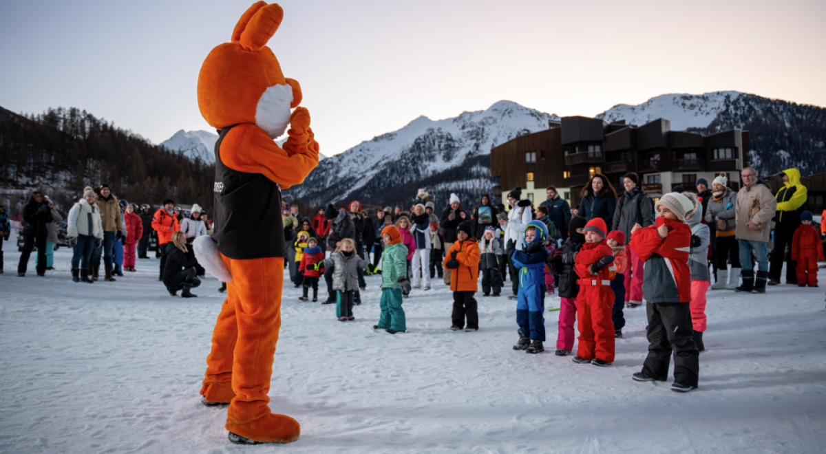 Rencontre avec l'Happy, notre mascotte_Les Orres - Rencontre avec l'Happy, notre mascotte_Les Orres