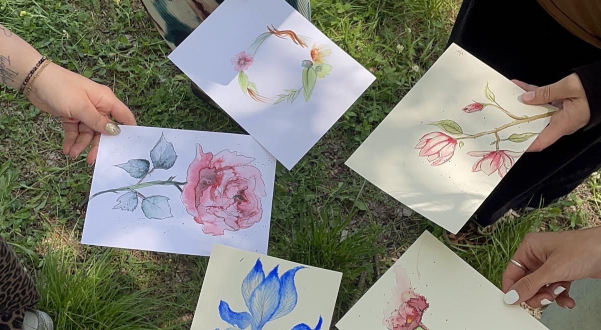 atelier aquarelle libre EMB - atelier aquarelle libre EMB