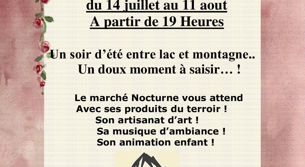 Marché nocturne de Prunières - Marché nocturne de Prunières