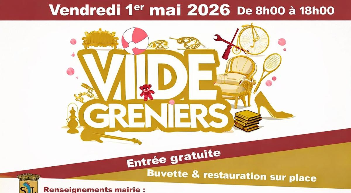 Grand Vide Grenier du 1er mai_Crots - Grand Vide Grenier du 1er mai_Crots
