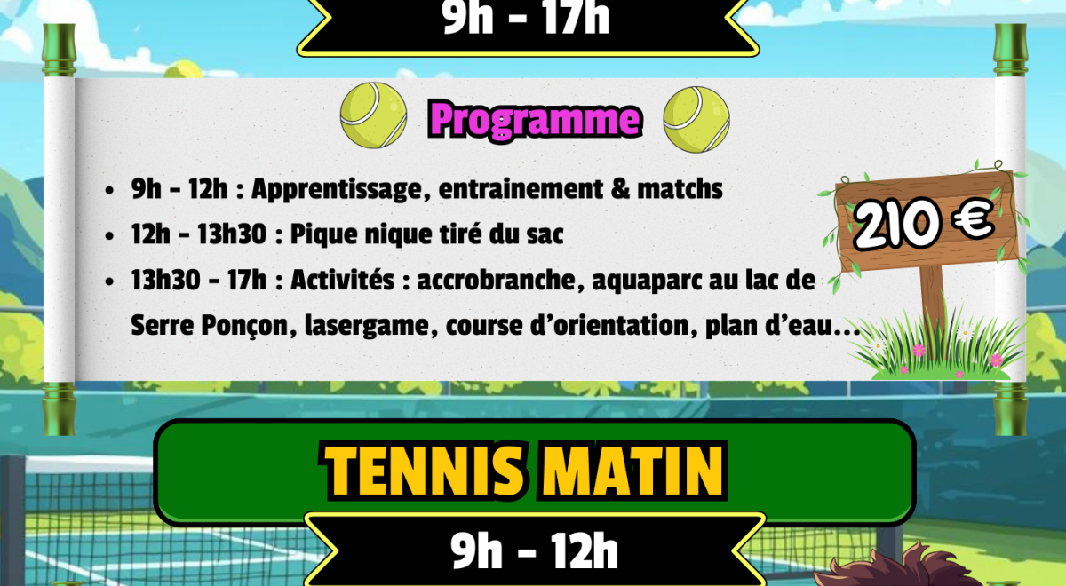 Programme été