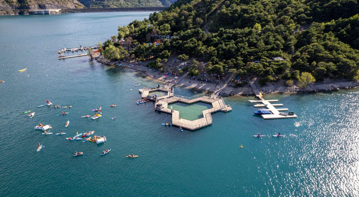 Concert flottant - Panorama tour_Rousset-Serre-Ponçon