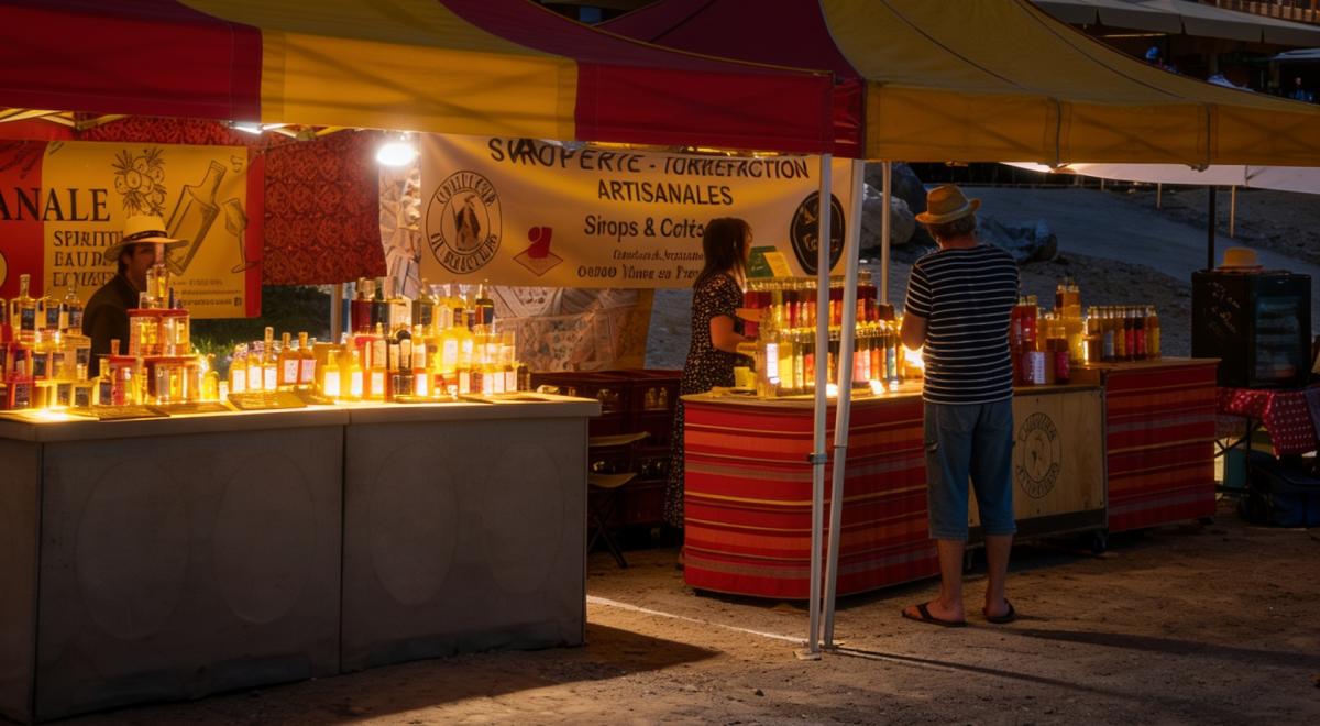 Marché nocturne_Méolans-Revel