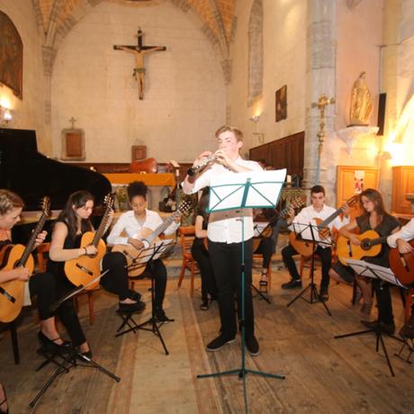 Concert des stagiaires Lions club - Stagiaires lions été 2016