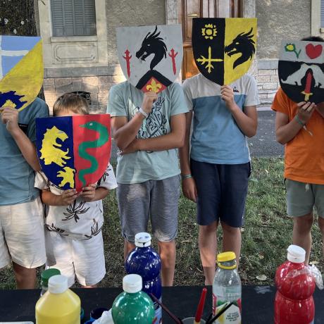 Atelier 6-12 ans : A vos boucliers chevaliers !_Crots - Atelier 6-12 ans : A vos boucliers chevaliers !_Crots