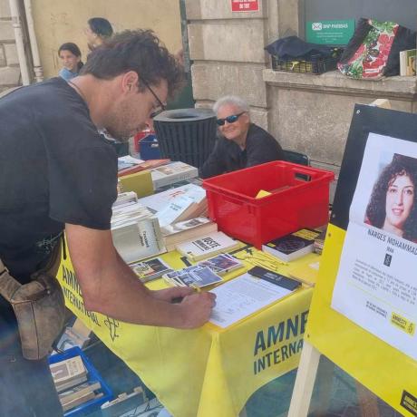 Foire aux livres d'Amnesty International - Barcelonnette