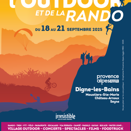 Festival de l'Outdoor et de la Rando 2025_Digne-les-Bains