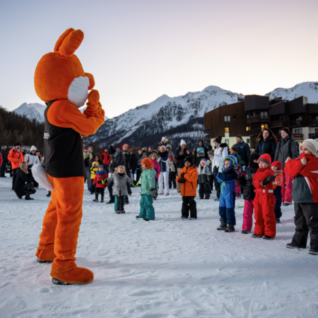 Rencontre avec l'Happy, notre mascotte_Les Orres - Rencontre avec l'Happy, notre mascotte_Les Orres