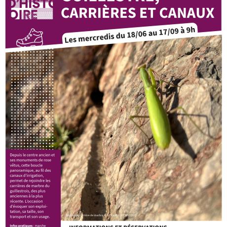 Rando curieuse : Carrières et canaux de Guillestre_Guillestre