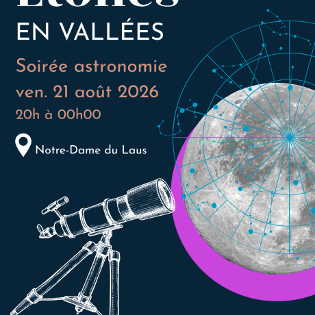 Étoiles en vallées - Soirée astronomie_Saint-Étienne-le-Laus